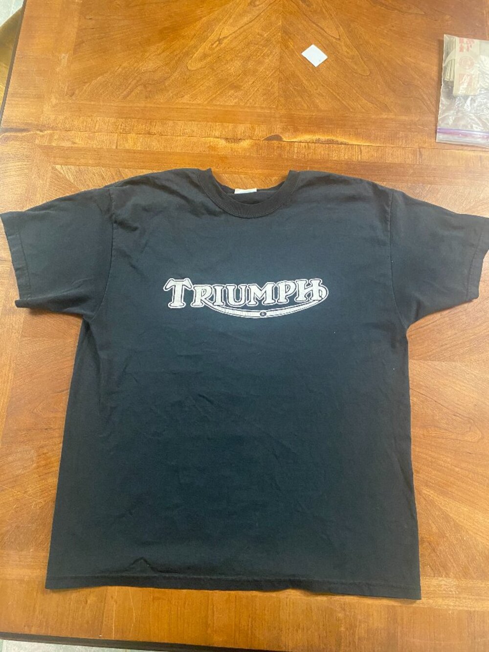 Vintage Triumph Motorcycle T Shirt Men's Large